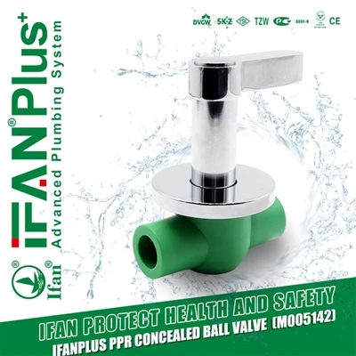 IFANPlus PPR GİZLİ KÜRESEL VANA