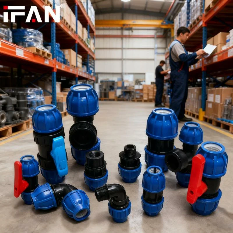 IFAN PP Sıkıştırma Bağlantı Elemanı Kimyasal ve Su Hatlarına Hakim Oluyor